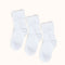 Girls' Triple Roll Ankle Socks (3-Pair Pack)