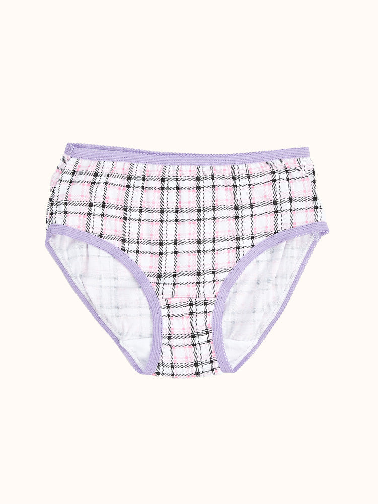 Girls' Cotton Briefs (10 Pack) - Colorful Kisses | Within.™