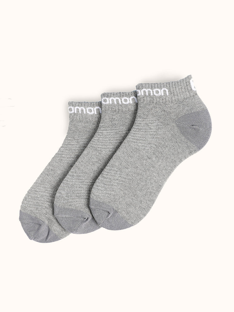 Unisex Ankle Fitness Socks (3 Pairs)