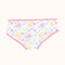 Girls' Cotton Hipster Underwear (10 Pack) - Colorful Stars