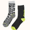 Demi-chaussettes entièrement coussinées grises pour garçons (2 paires)