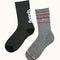 Men's Full Cushion Thermal Crew Socks (2 Pairs) - Grey