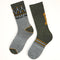 Men's Full Cushion Thermal Crew Socks (2 Pairs) - Khaki