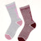 Women's Thermal Crew Socks (2 Pairs) - Grey