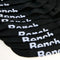 Chaussettes à basse coupe à tricot plat pour femmes (10 paires) - noir