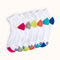Women's Cushioned Ankle Socks (6 Pairs) - White