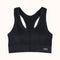 Seamless Cable Knit Sports Bra (2 Pack) - Black/Beige