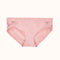 Women's Crochet Hipster Underwear (5 Pack) - Pink/Grey