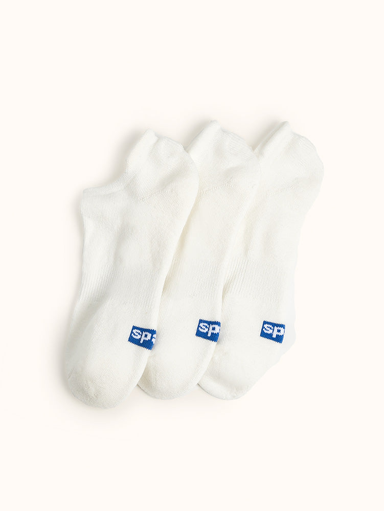 Women's Cushioned No-Show Socks (3 Pairs)