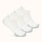 Unisex Maximum Cushion Rolltop Ankle Tennis Socks (3 Pairs)