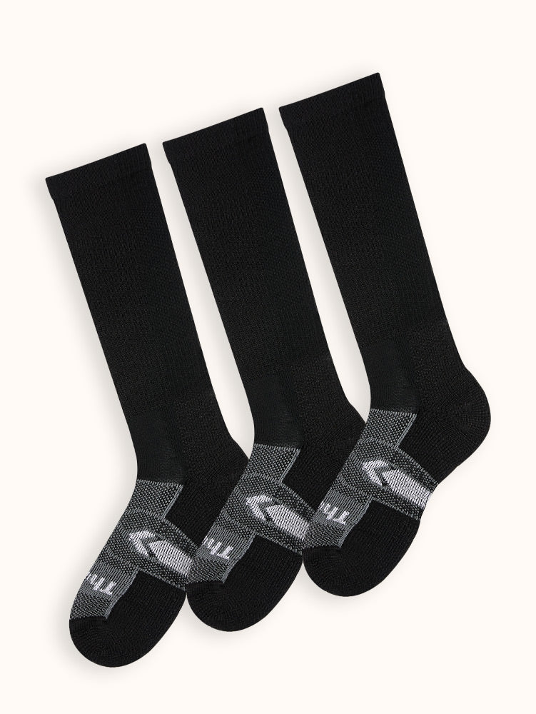 Unisex Maximum Cushion Over-Calf Work Socks (3 Pairs)