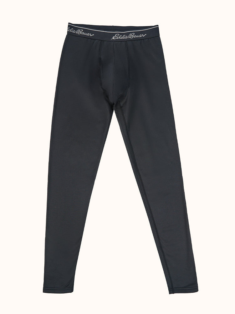 Men's Heavyweight Fleece Thermal Pants - Black